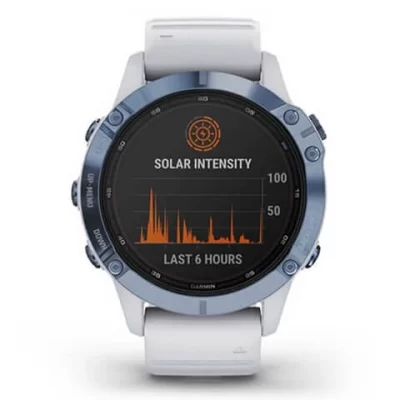 Garmin Fenix 6S Pro Solar dây Silicone - Hình ảnh 2