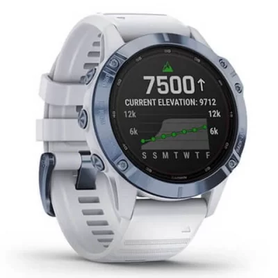 Garmin Fenix 6S Pro Solar dây Silicone - Hình ảnh 3